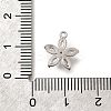 Brass Micro Pave Cubic Zirconia Pendants LS-KK-Q035-13P-3