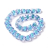 Glass Heart Beads GLAA-D005-01D-4