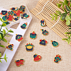 Spritewelry 24Pcs 12 Style Rack Plating Alloy Enamel Pendants ENAM-SW0001-01-6