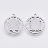 Non-Tarnish 201 Stainless Steel Pendants STAS-T044-88P-1