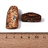 Natural Tree Bark Agate Pendants G-Q606-87-3