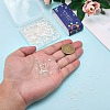 3 Sets Glass Half Round Cabochons GLAA-SC0002-63E-3