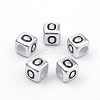 Plated Acrylic Beads X-PB43C9308-O-1