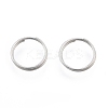 Non-Tarnish 304 Stainless Steel Split Rings STAS-N092-171B-01P-1