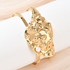304 Stainless Steel Cuff Bangles for Women BJEW-A049-04F-G-2