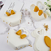 DIY PU Imitation Leather Heart Flower Purse Making Sets PURS-WH20005-04B-3