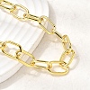 Brass Cable Chain Necklaces for Women NJEW-B157-09G-2