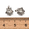 201 Stainless Steel Charms STAS-F311-06P-10-3