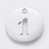 Non-Tarnish 304 Stainless Steel Pendants X-STAS-F233-01-P-1
