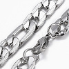 Non-Tarnish Trendy Men's Figaro Chain Necklaces LS-NJEW-L450-06E-1