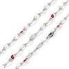 Brass Dapped Chains AJEW-Q153-03P-10-1