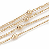 Soldered Brass Curb Chains CHC-S003-05G-1