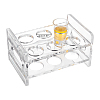 Acrylic Holders for 6 Round Shot Glasses AJEW-WH0473-04-1