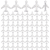 100Pcs Alloy Pendants FIND-DC0007-96S-1