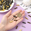 200Pcs 4 Colors Column Alloy Shoelace Buckle Connectors FIND-SP0004-68B-4