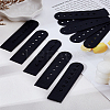 40 Sets PE Plastic 7 Holes Hat Replacement Fasteners Buckle FIND-LP0003-52-1