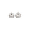 304 Stainless Steel Pendant Enamel Settings STAS-N097-205P-1