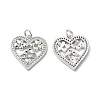 Brass Micro Pave Cubic Zirconia Pendants KK-E068-VB124-1