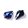 AB Color Plated Electroplate Glass Pendants EGLA-O003-06C-11-1