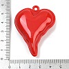 Opaque Acrylic Big Pendants OACR-B036-17C-3