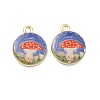 Printed Alloy Pendants PALLOY-P319-07D-01-1