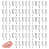 20Pcs 201 Stainless Steel Screw Eye Pin Peg Bails STAS-LP0001-21-1