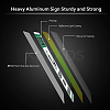 UV Protected & Waterproof Aluminum Warning Signs AJEW-GL0001-05C-06-3