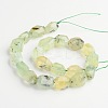 Nuggets Natural Prehnite Beads Strands G-D770-08-2