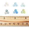 420Pcs 6 Colors Frosted Transparent Acrylic Beads OACR-FS0002-17A-5