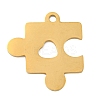 Ion Plating(IP) 304 Stainless Steel Pendants STAS-B056-19G-1