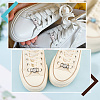 Alloy & Resin Shoelace Charms FIND-CP0002-94A-4