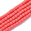 Handmade Polymer Clay Bead Strands X-CLAY-ZX006-01F-2