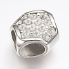 Tarnish Resistant 316 Surgical Stainless Steel Multi-Strand Links Cabochon Settings STAS-F133-60P-1
