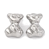 Non-Tarnish Bowknot 304 Stainless Steel Stud Earrings EJEW-H013-30P-1