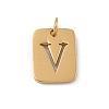 304 Stainless Steel Charms STAS-R001-01G-V-1