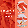 4 Rolls 4 Colors Frayed Polyester Ribbon OCOR-TA0002-87D-5