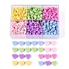 650-700G 6 Colors Opaque Acrylic Beads OACR-T029-81M-3