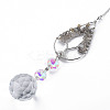 Natural Labradorite Big Pendants G-N333-010A-2