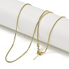 Ion Plating(IP) 304 Stainless Steel Bx Chains Necklaces NJEW-H042-11G-1