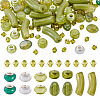 90Pcs 5 Styles Mixed Shapes Imitation Gemstone Acrylic Beads OACR-TA0004-68-1