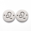 Tarnish Resistant Polishing 201 Stainless Steel Links Connectors STAS-Z001-A-07P-1