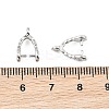 SHEGRACE Brass Ice Pick Pinch Bails XGRQ1R334-358P-3