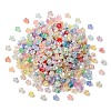 500Pcs ABS Plastic Bead Caps OACR-CJ0002-70-8