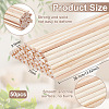 50Pcs Wood Craft Sticks DIY-OC0013-82A-2