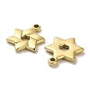 304 Stainless Steel Pendants STAS-L022-117G-2