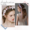 1Pc Imitation Pearl Ribbon Hair Bands OHAR-NB0001-33B-4
