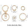 Alloy Keychain Clasp Findings KEYC-OC0001-002-5