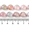 Natural Morganite Beads Strands G-B094-A22-01-5