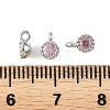 SHEGRACE Brass Pave Cubic Zirconia Charms XGRQ5K045-832P-B-3