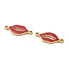 304 Stainless Steel Enamel Connector Charms STAS-H479-02G-05-2